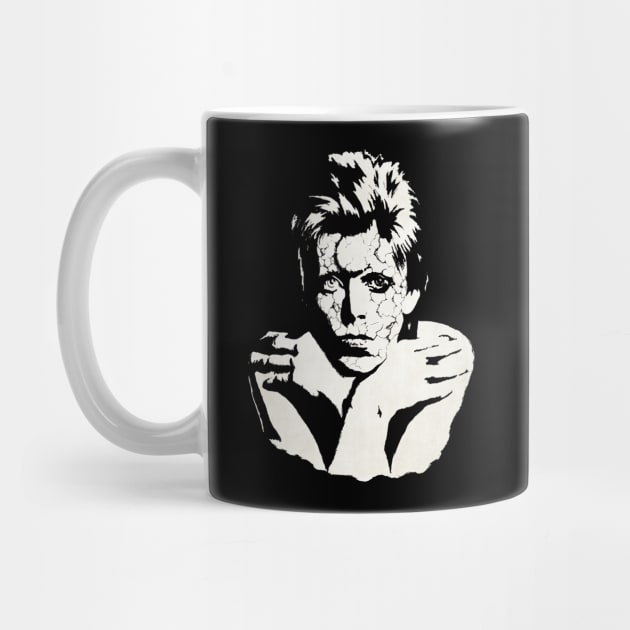 David Bowie Portrait Art by surmind